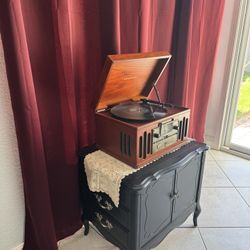 Record Cabinet And Stand
