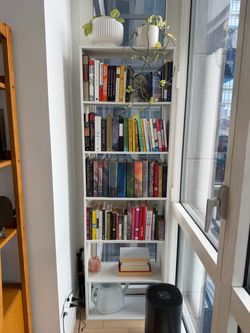 White Bookshelf
