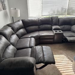 L Shaped Couch Recliner 