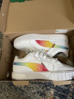 Women Rainbow Puma Sneakers