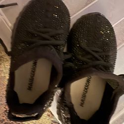 Toddler girls, bling bling shoes