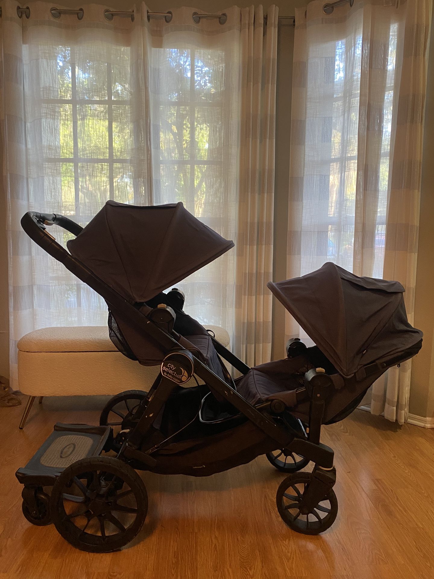 City Select LUX Baby Jogger Double Stroller