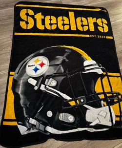 Pittsburgh Steelers fleece throw blanket by The Northwest Company 50x60