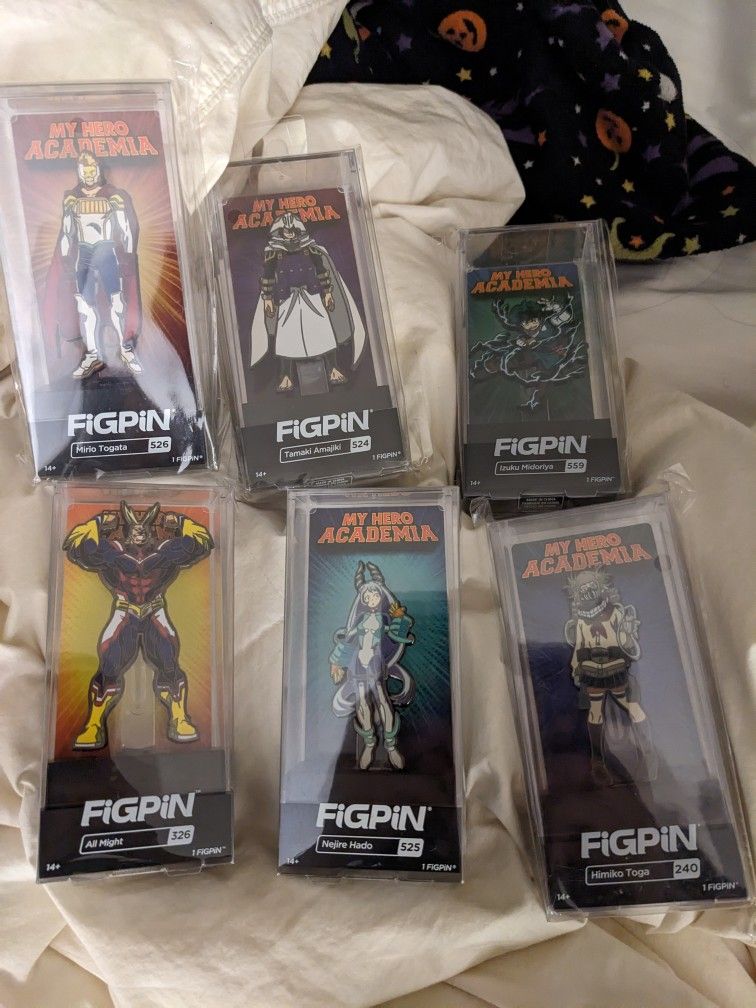 My Hero Academia Figpin Bundle Of 6