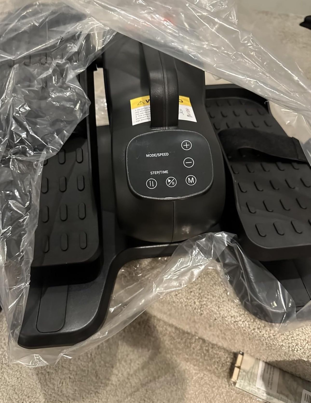 Dripex Under Desk Elliptical Machine, 3-in-1 Electric Leg Exerciser As Seen On TV, 10 Adjustable Speed & Resistance, Seated Pedal Exerciser for Senior