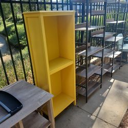 Yellow Bookcase