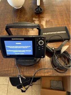 Humming bird helix 7 boat gps fish finder