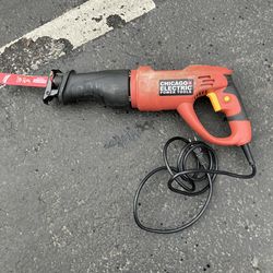 Chicago  Electric Reciprocating Saw(See & Click On Pictures). Still Works