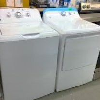 White Amana Washer Dryer Set