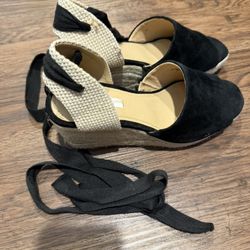 Women’s Wedges With Ankle Ties