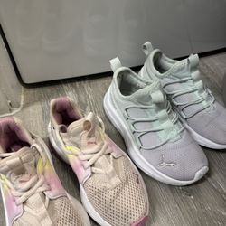 Girls Puma Shoes Size 11-11.5
