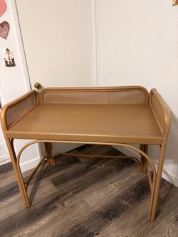 Hali Woven Rattan Desk - Opalhouse Deigned With Jungalow