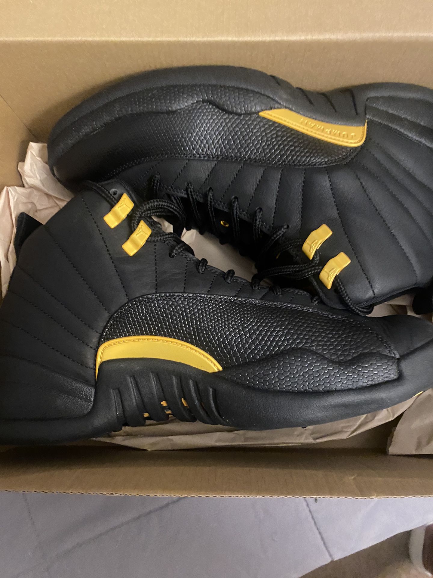 Jordan 12 Black Taxi