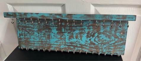 Boho Jewelry Hanger with Shelf just $5