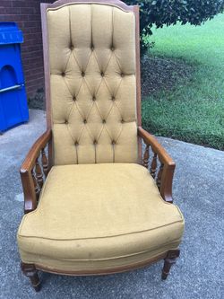 High Back Antique Chair