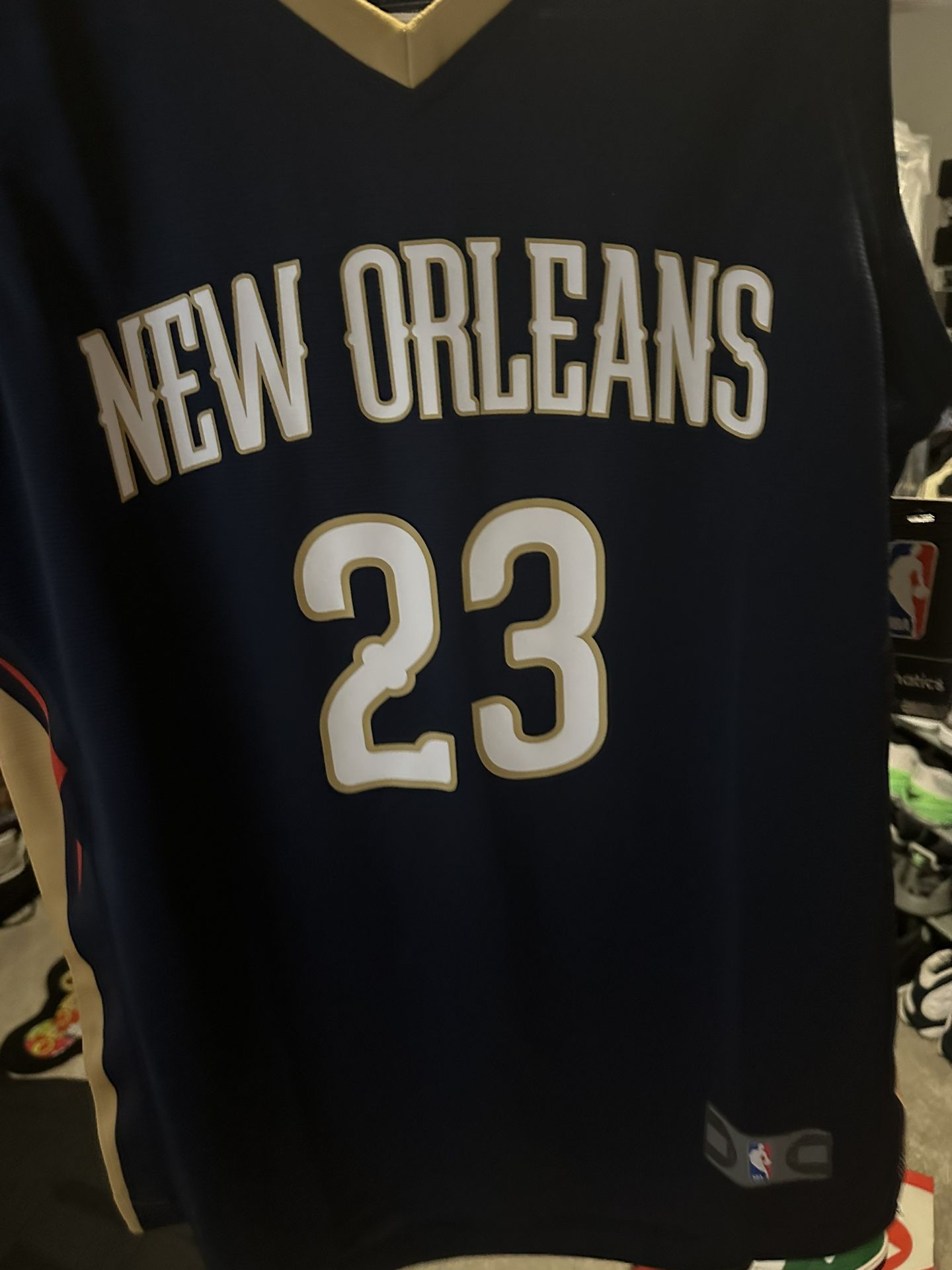 Kids New Orleans Jersey . Kids Size Large