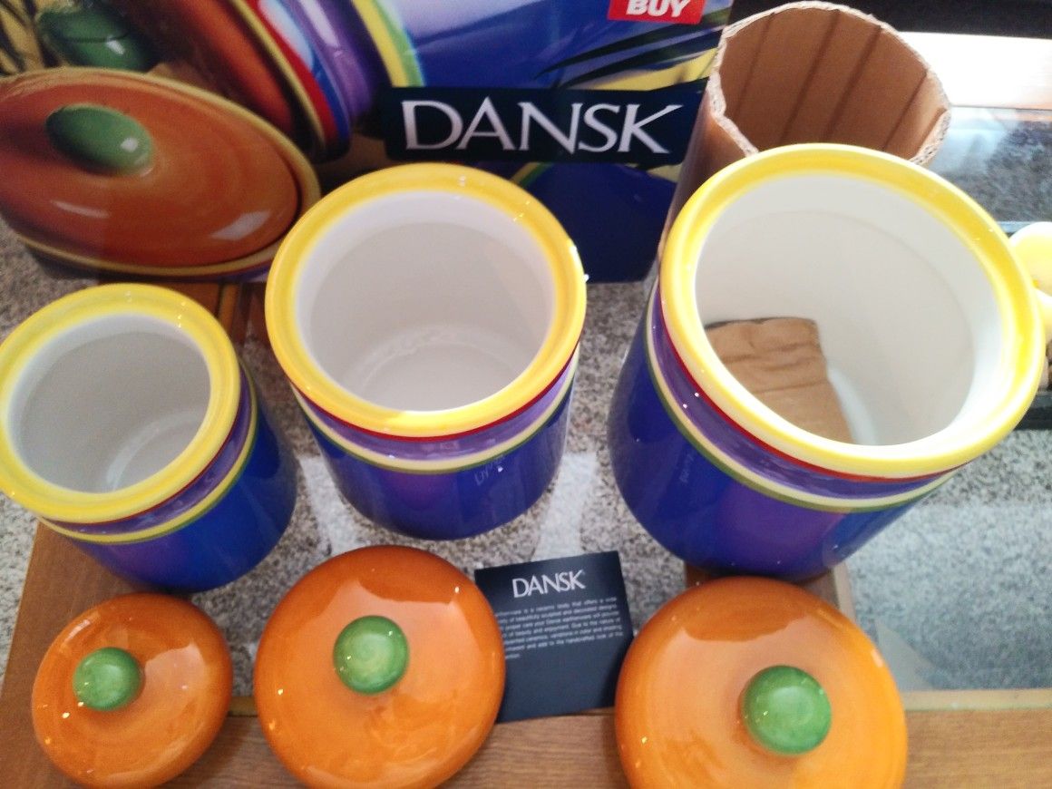 Dansk cannister set new