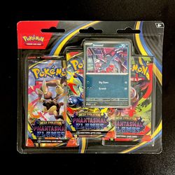 Pokemon Phantasmal Flames 3 Pack Blister
