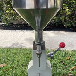 A03 manual liquid and paste filling machine