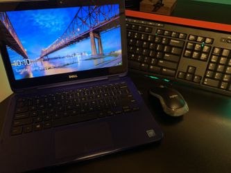 Dell Touch Screen Laptop W/ Wireless keyboard & Mouse!