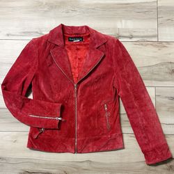 Pamela McCoy 100% Genuine Leather Jacket Size S