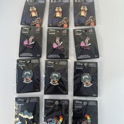 Pins Selling Each One $7-$10