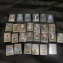 basketball and football cards read description 