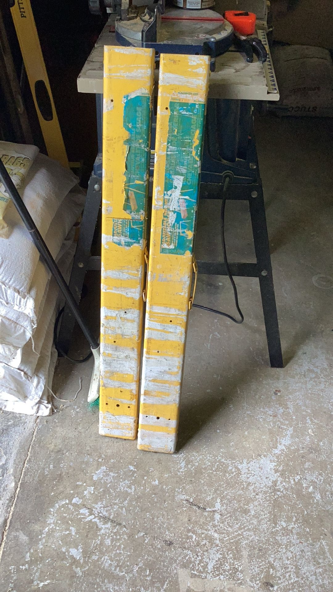 Metal Sawhorses