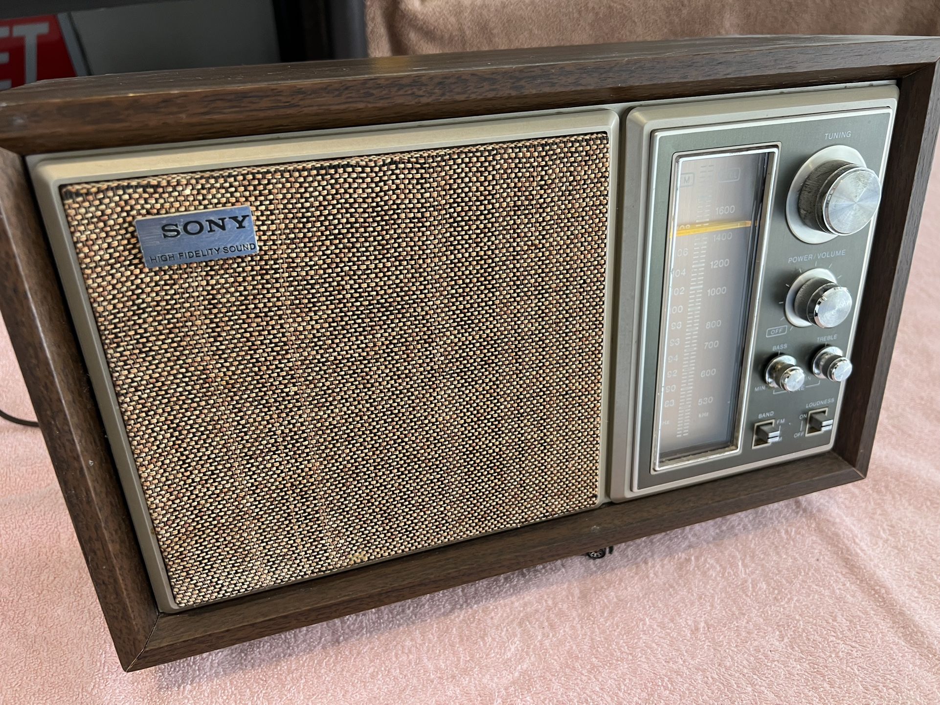 Sony ICF-9550W Vintage Portable Stereo