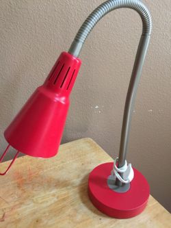 Desk lamp (red)