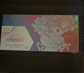 Pokemon Prismatic Evolutions Super Premium Collecton SPCS