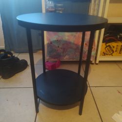 Black Side Table