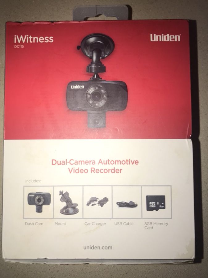 Uniden sales iwitness dc115