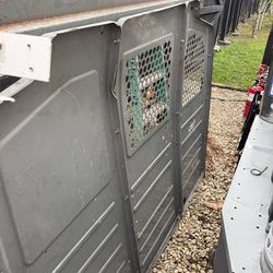 Cargo van metal partition