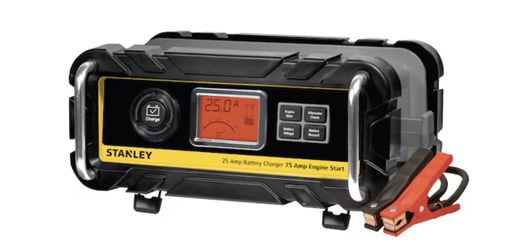 Stanley Battery Charger (25 Amps Charger / 75 Amps Starter)