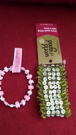 A set of bracelets