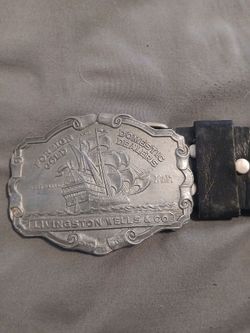 Vintage belt, buckle