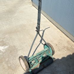 Old Push Lawn Mower