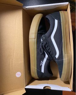Vans Skate Old Skool in the black and gum colorway
