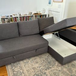 Ikea Freighten Sofa With Pullout Bed And Storage Free Delivery $425