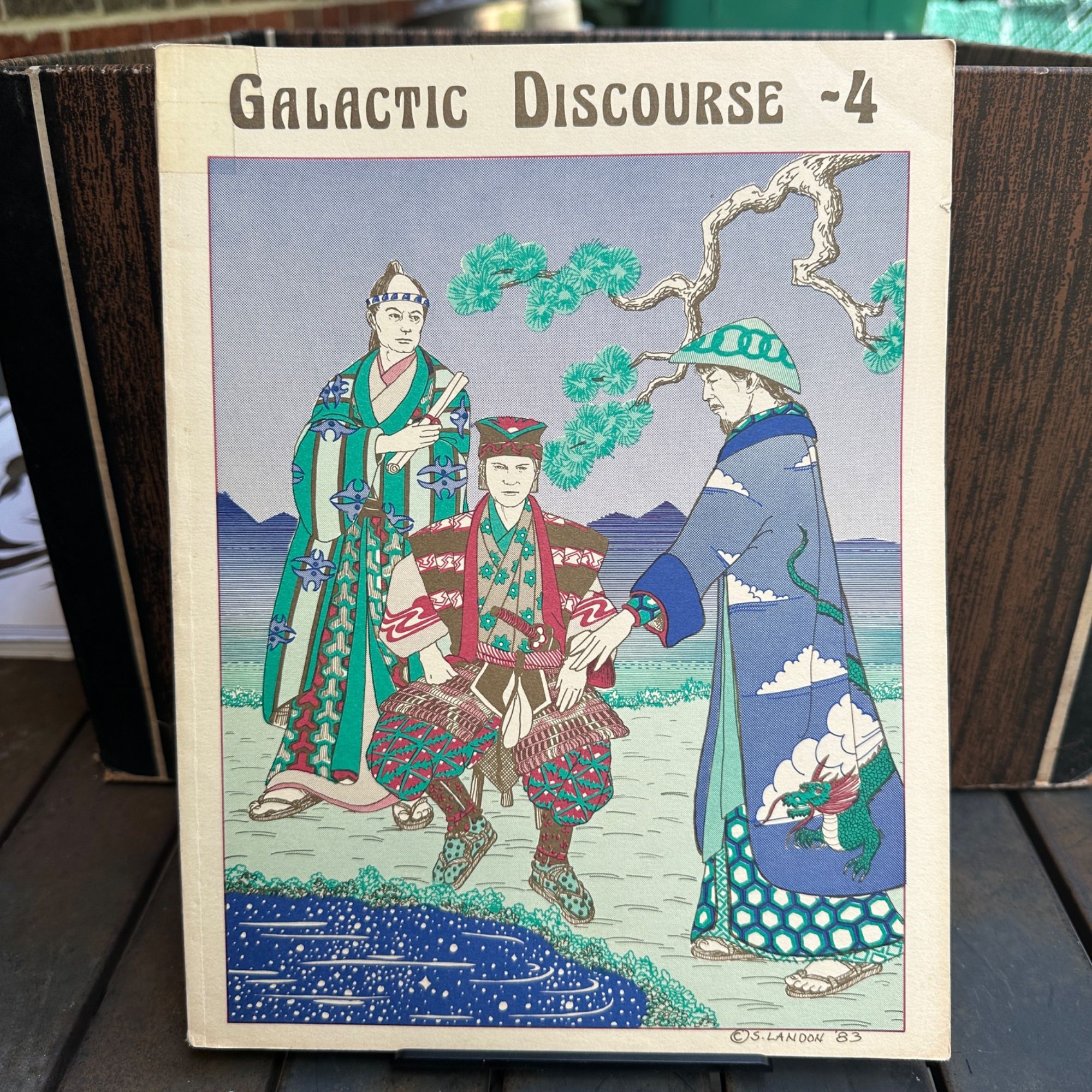Star Trek TOS - Galactic Discourse 4 - Vintage Fanzine from 1983