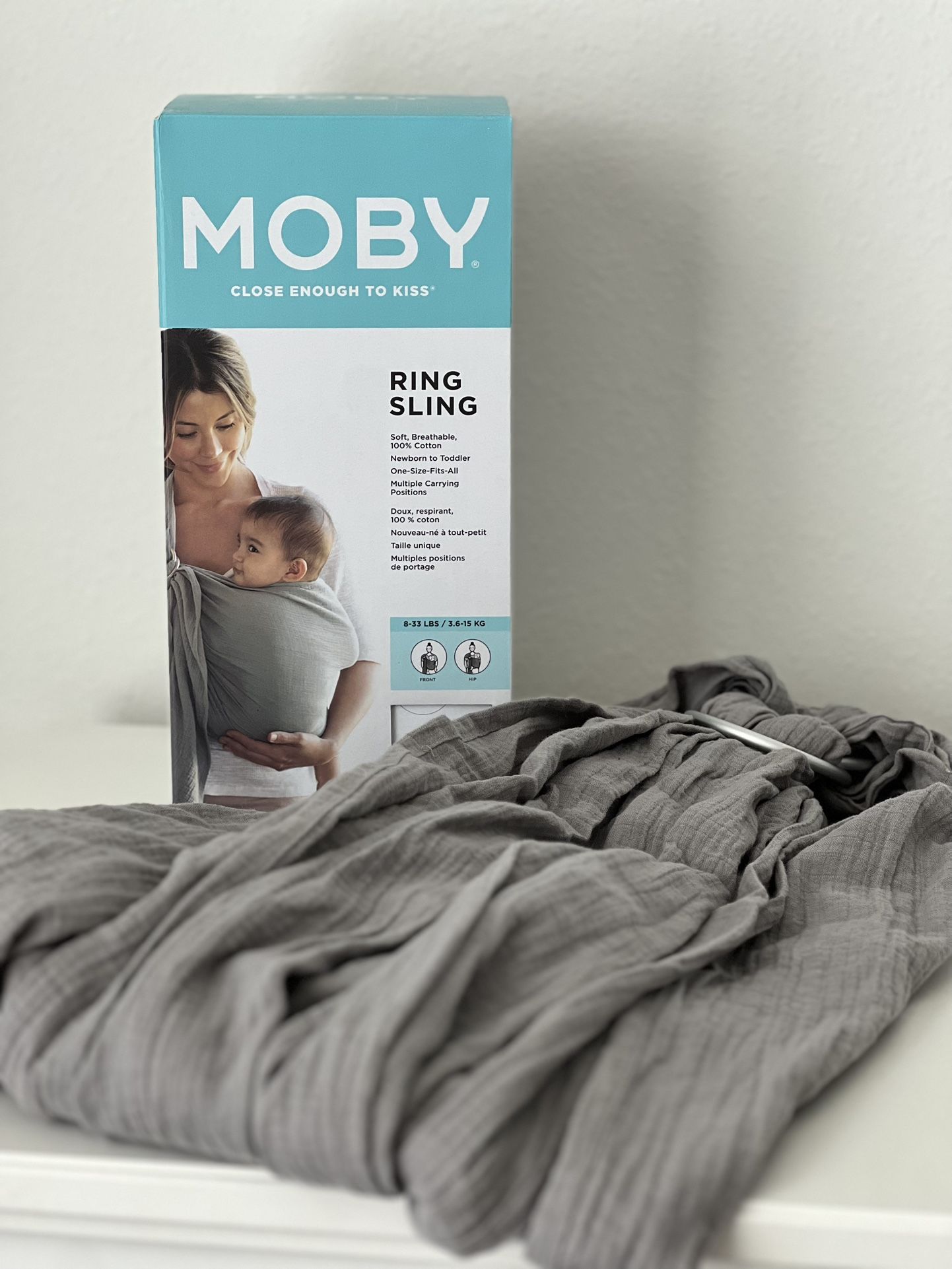 Grey Moby Ring Sling