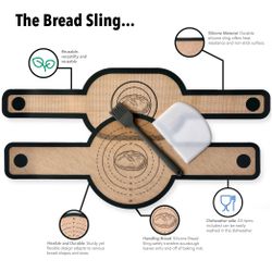 📝 Descripción del producto: Perfect for artisan bread lovers! 🍞  This brand-new kit includes: ✔️ 1 oval silicone sling ✔️ 1 round silicone sling ✔️ 