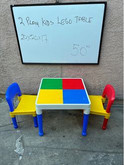 Set of table & 2 kids chair’s set de 2 Sillas para niños