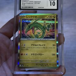 Pokemon Rayquaza CGC Mint 10