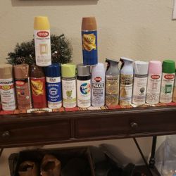 Spray Paint Any 6 Cans For 20.00 
