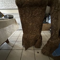 Set of Upholstered Dining Chairs – Good Condition