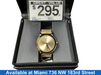 Movado Mb01346479 Gold Regular Watch