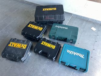 Dewalt Makita Metabo empty tool box
