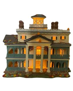DISNEY DEPARTMENT 56 DISNEYLAND LIGHT UP HALLOWEEN HAUNTED MANSION FIGURE DECOR NEW IN BOX--PRICE IS FIRM